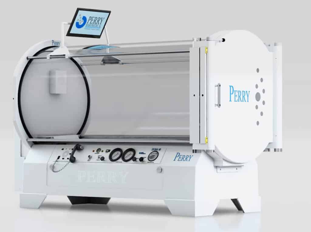 Perry Baromedical hyperbaric oxygen chamber